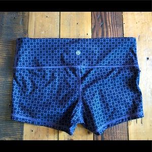 NWOT Lululemon Purple Shorts